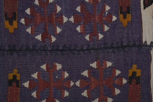 Vintage Turkish Anatolian Kilim Rug 4'11'' x 11'11''