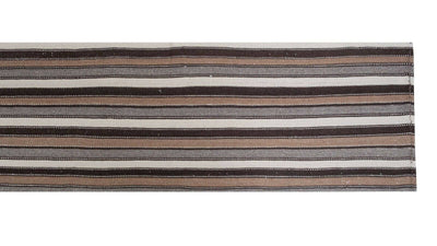 Vintage Turkish Kilim Runner 1'10'' x 23'10''