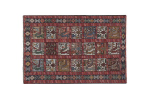 Vintage Turkish Soumac Rug 3'11'' x 6'1''