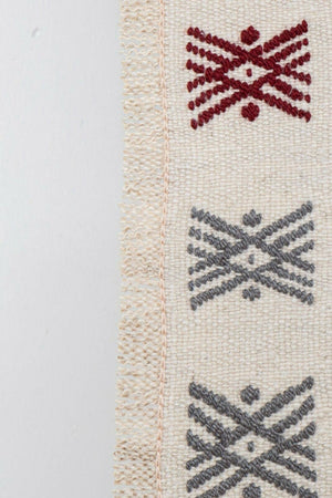 Hand-Embroidered Vintage Textile 5'9'' x 7'10''