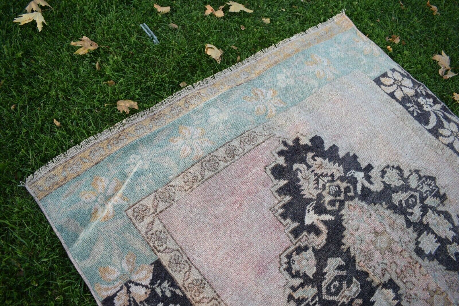 Vintage Oushak Rug 4'8'' x 13'3''