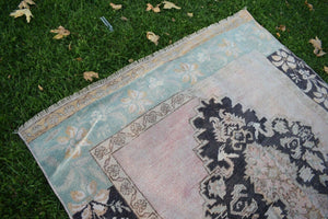 Vintage Oushak Rug 4'8'' x 13'3''