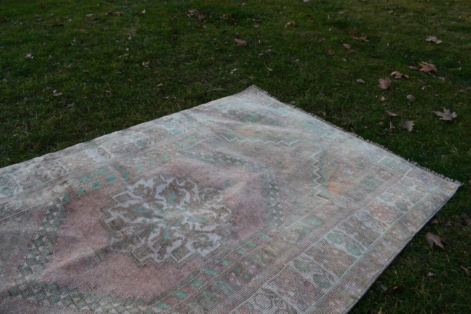 Vintage Oushak Rug 3'6'' x 6'3''