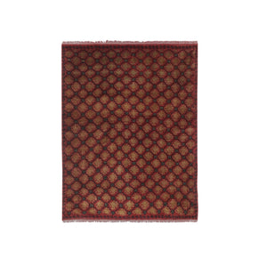 Vintage Turkish Tulu Rug 4'3'' x 5'7''