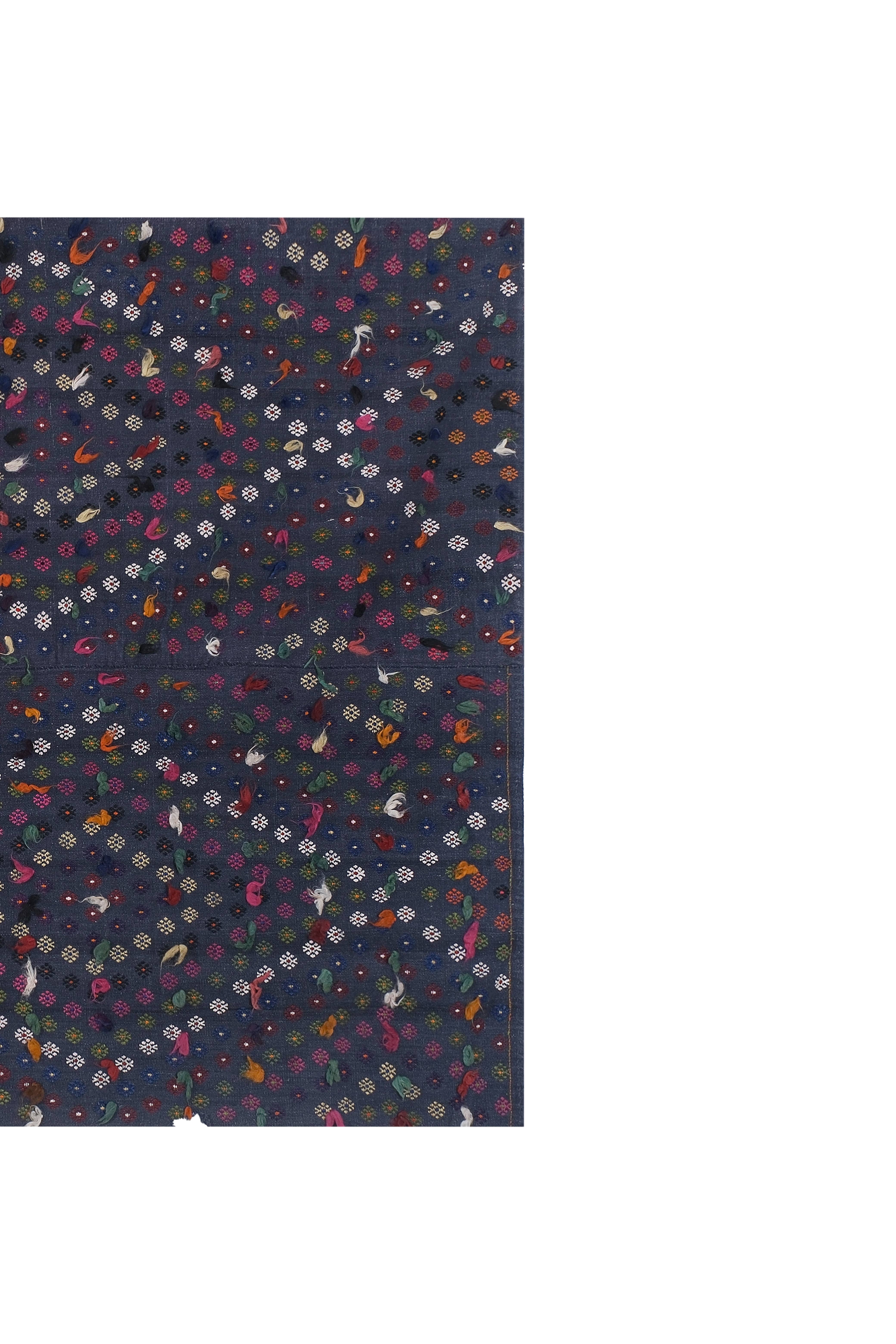 Vintage Turkish Kars Oushak Rug 6'8'' x 9'10''