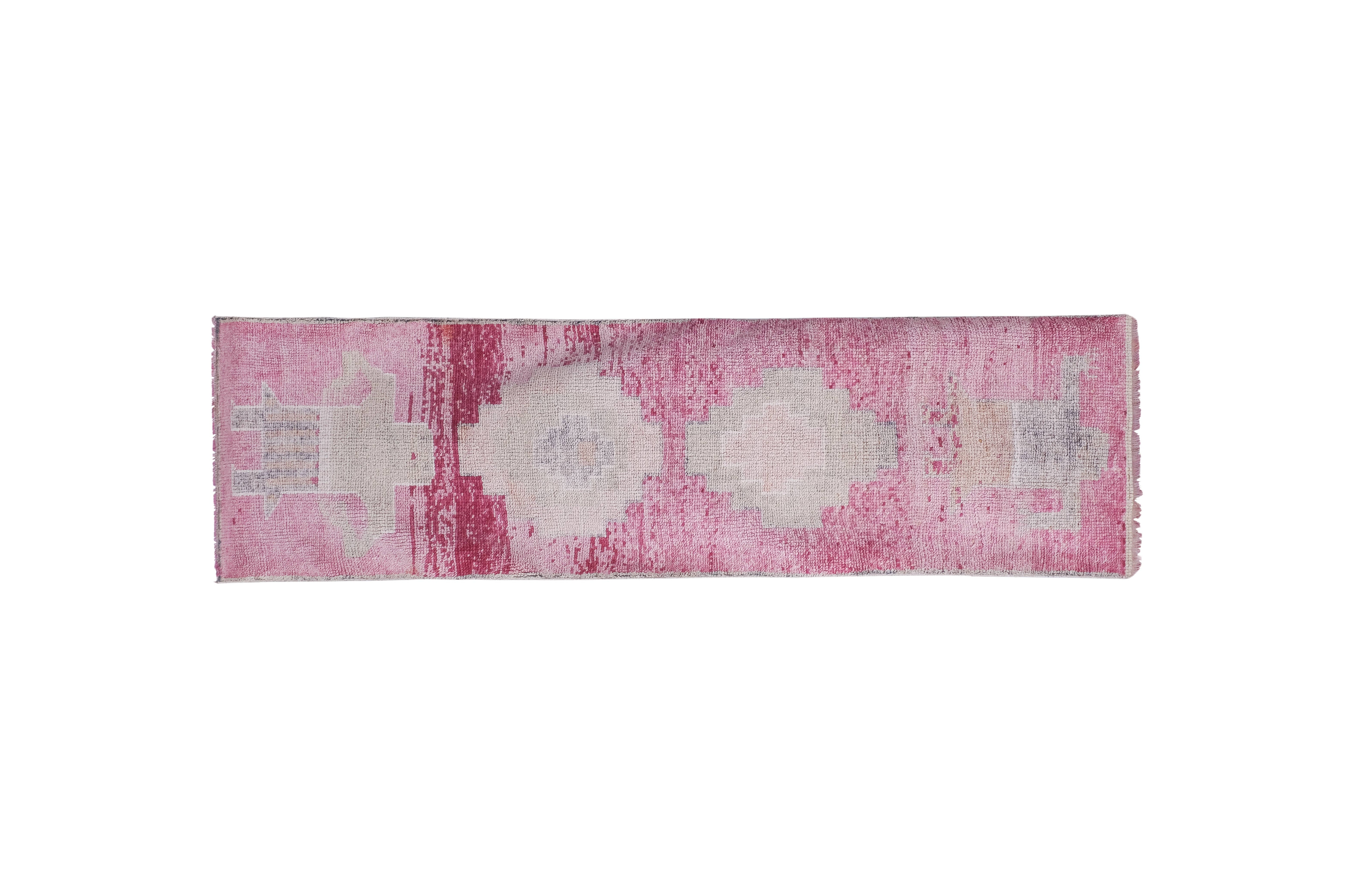 Vintage Herki Rug 3' x 9'10''