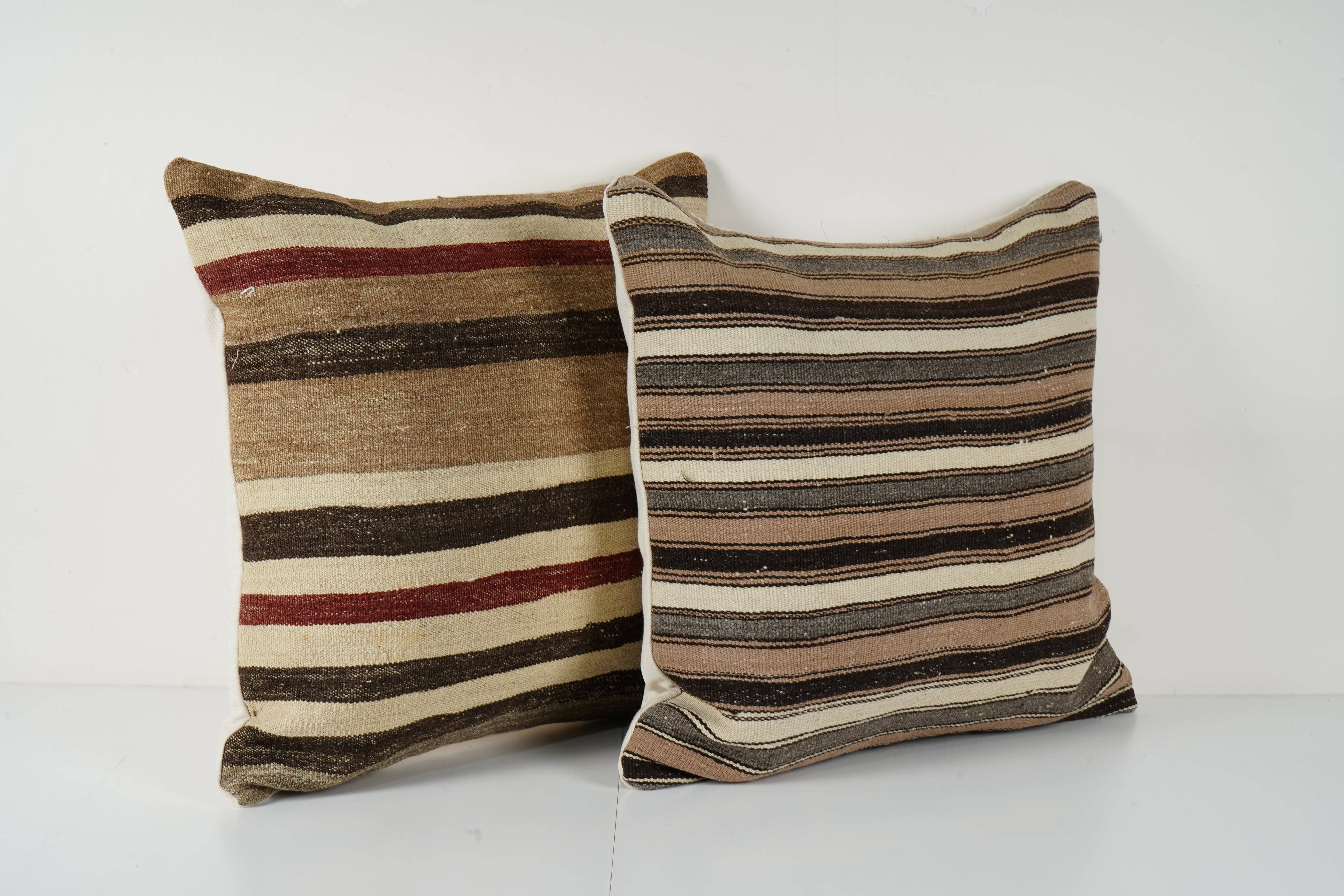 Kilim Pillow Cover Set of 2 | 24'' x 24''