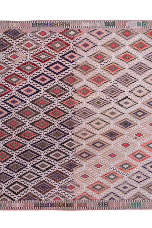 Vintage Turkish Kilim Rug 5'10'' x 9'7''
