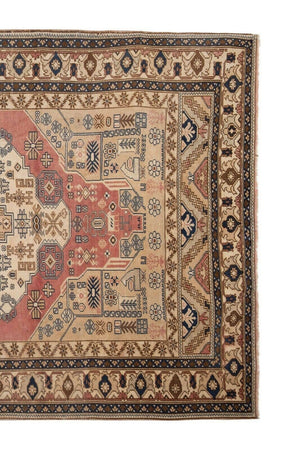 Vintage Turkish Karapinar Rug 6'8'' x 10'10''