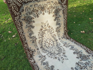 Vintage Turkish Anatolian Rug 3'10'' x 7'3''