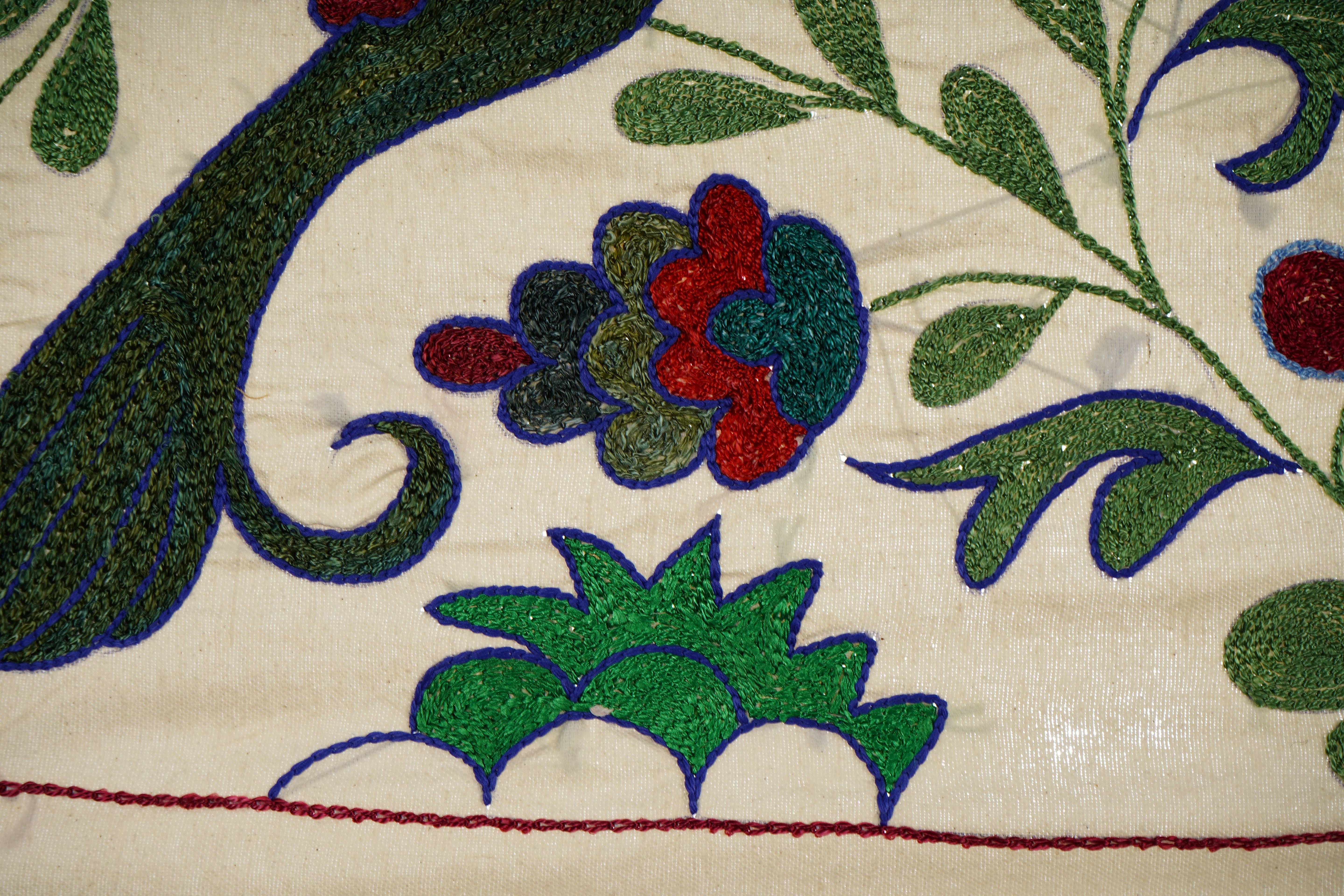 Suzani Wall Hanging & Tablecloth | 17'' x 33''
