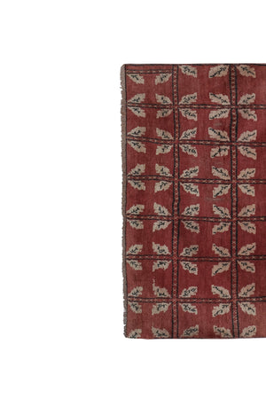 Vintage Turkish Kars Oushak Rug 4'8'' x 6'9''