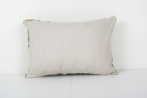 Silk Ikat Velvet Pillow Cover | 16'' x 23''