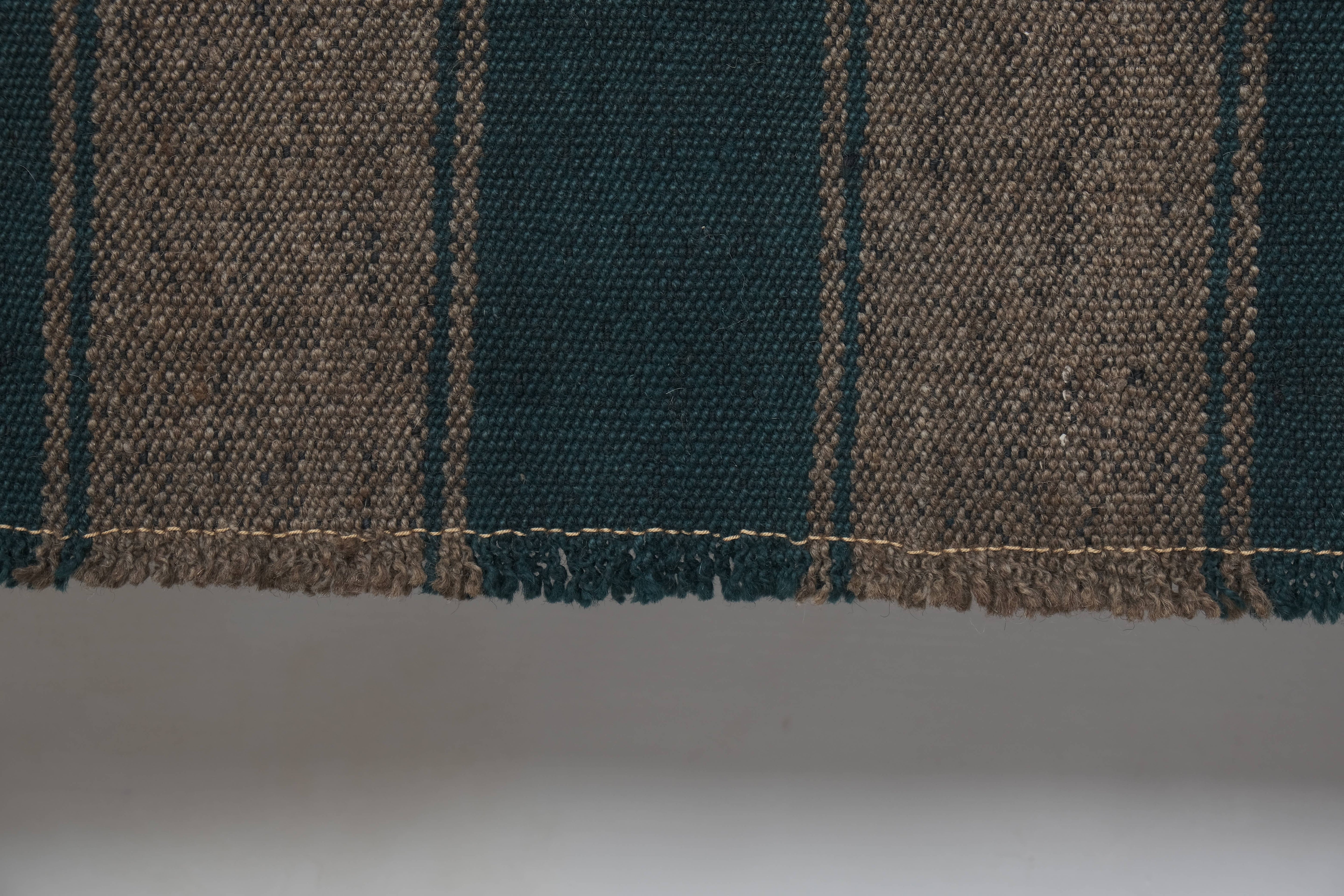 Vintage Turkish Kilim Rug 3'4'' x 8'11''