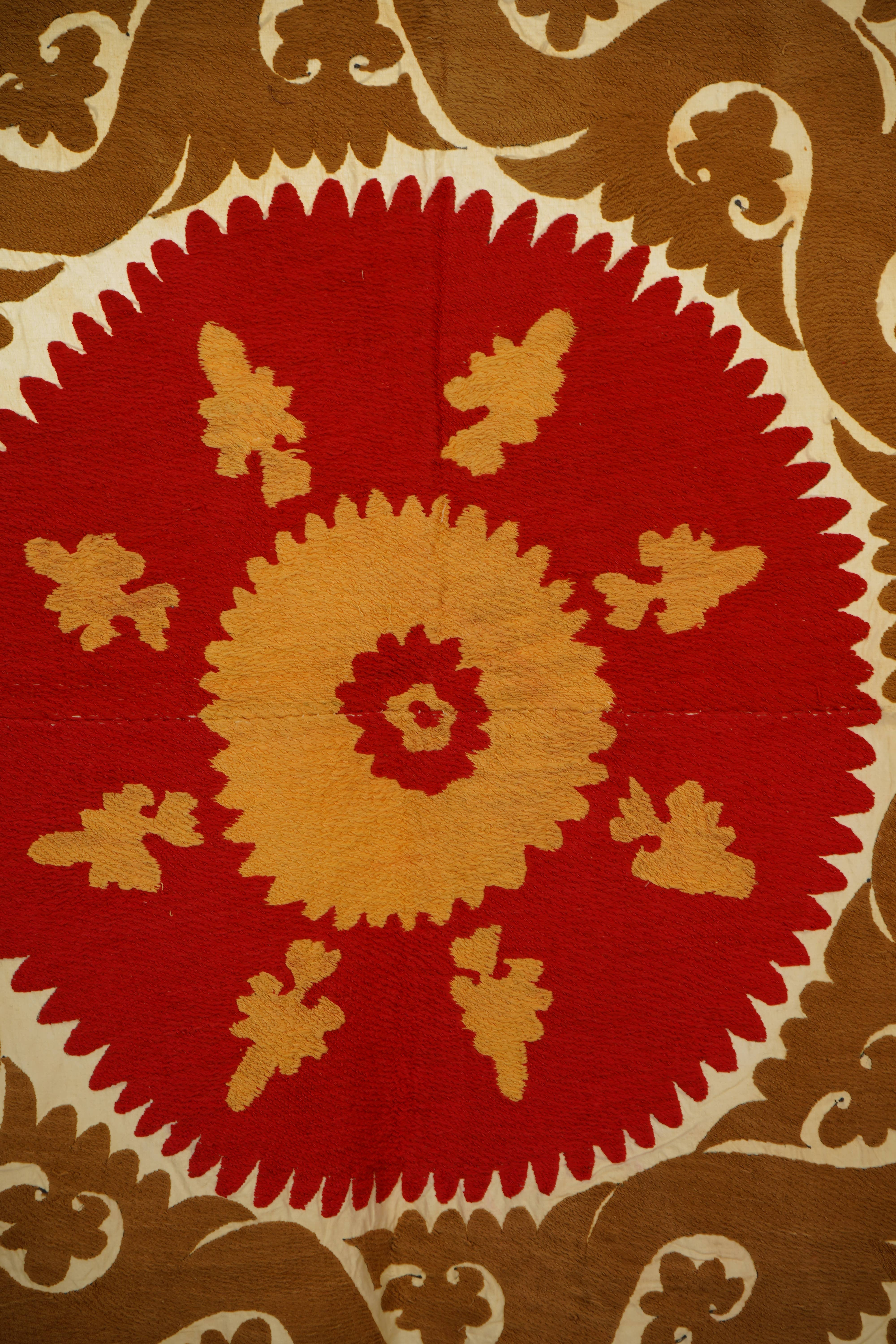 Suzani Wall Hanging & Bedspread | 4'9'' x 5'2''