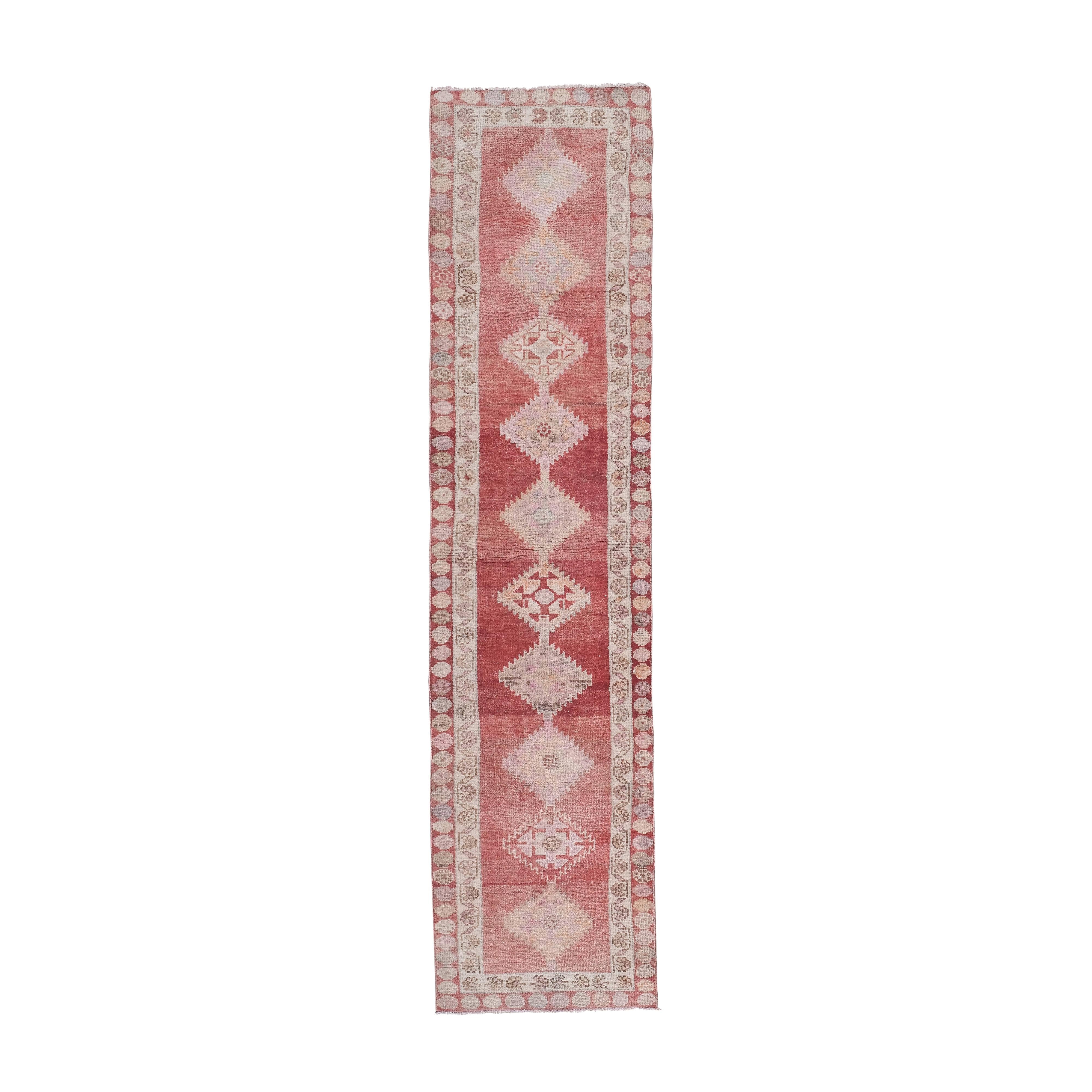 Vintage Herki Runner Rug 2'11'' x 12'4''