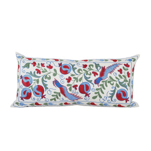 Bird Suzani Bedding Pillow Cover | 18'' x 38''
