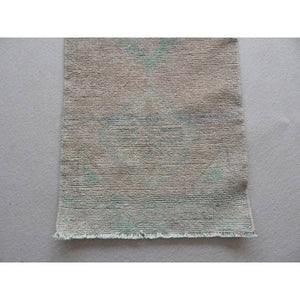 Vintage Turkish Rug 19'' x 44''