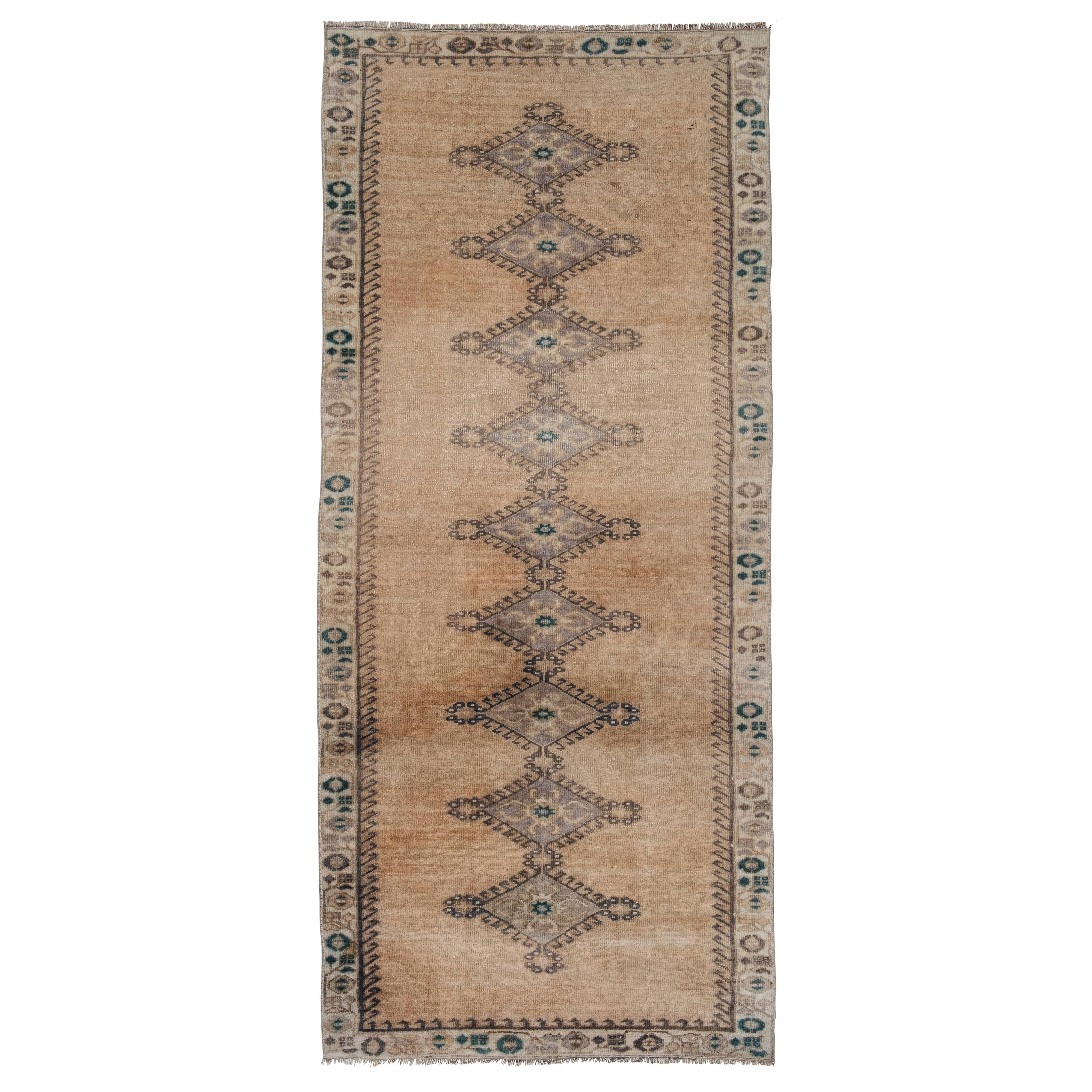 Vintage Oushak Runner 3'3'' x 7'6''