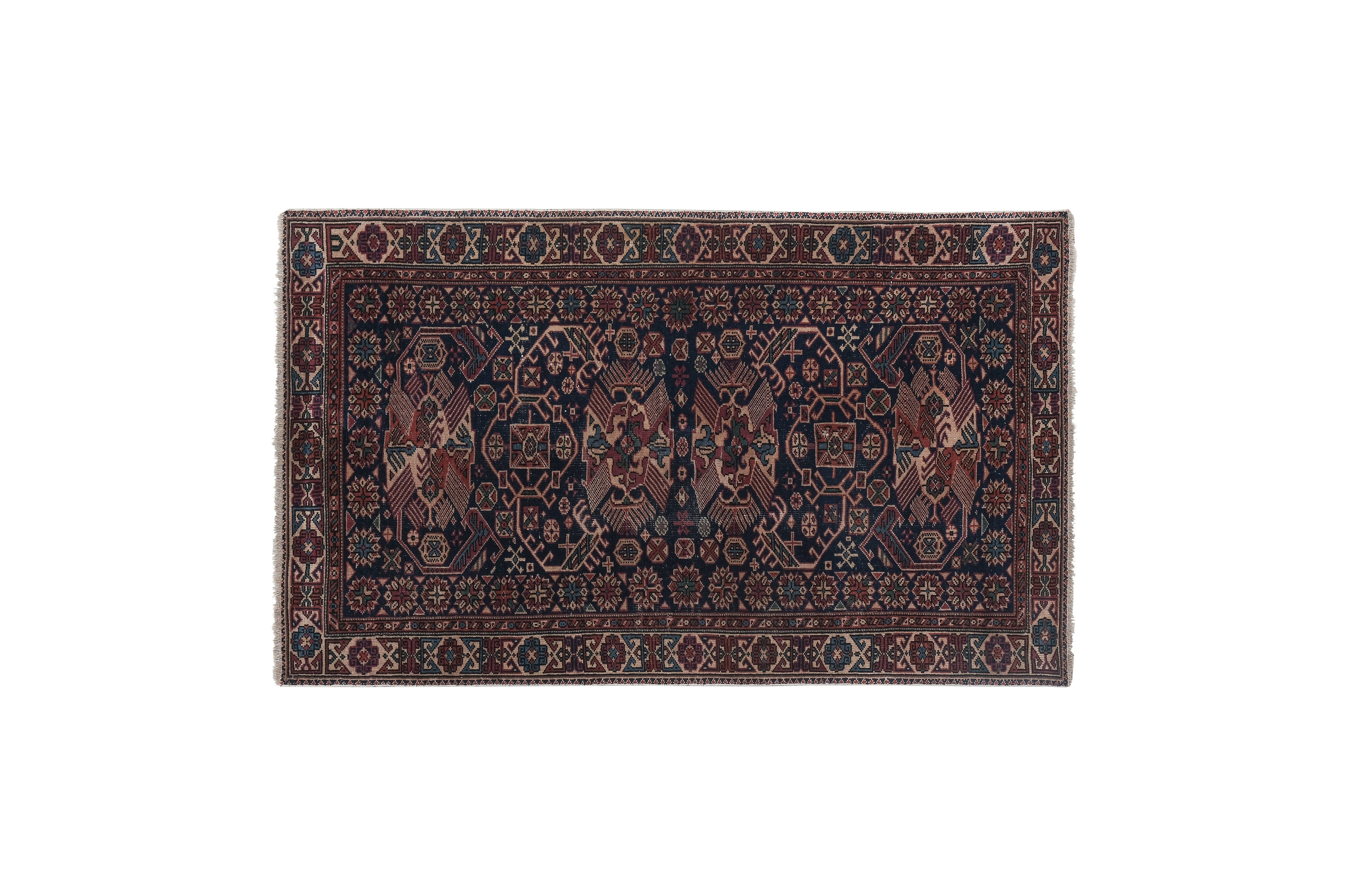 Vintage Caucasian Rug 3'11'' x 6'7''