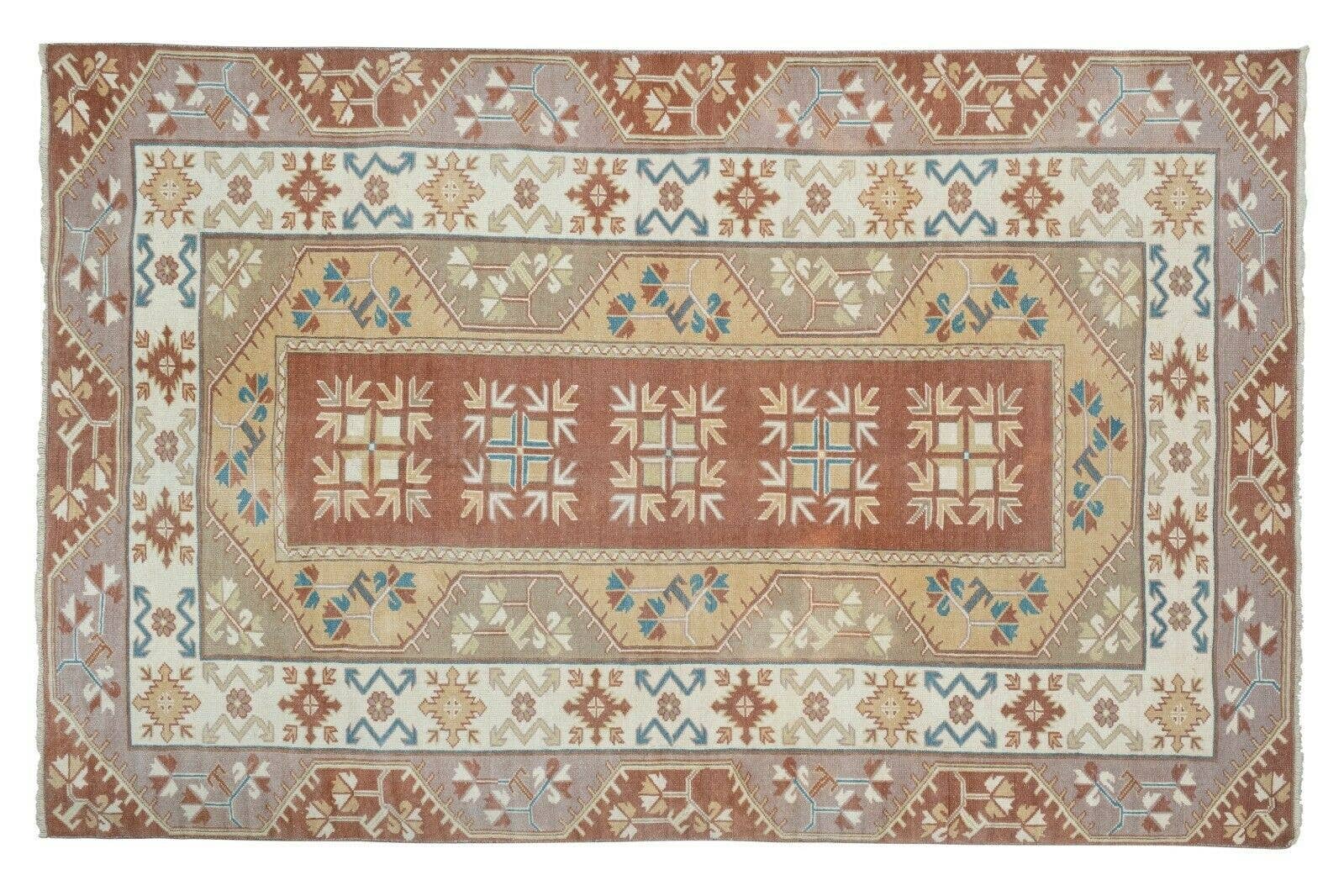 Vintage Oushak Rug 5'1'' x 7'9''