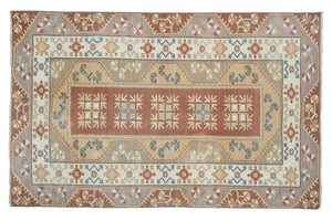Vintage Oushak Rug 5'1'' x 7'9''