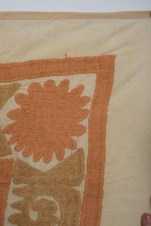 Suzani Wall Hanging & Bedspread | 5'5'' x 7'7''