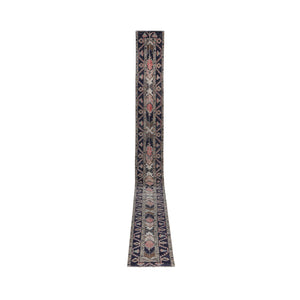 Vintage Turkish Runner Rug 1'8'' x 22'3''