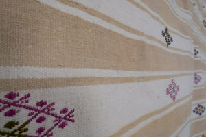 Vintage Turkish Kilim Rug 6'8'' x 8'1''