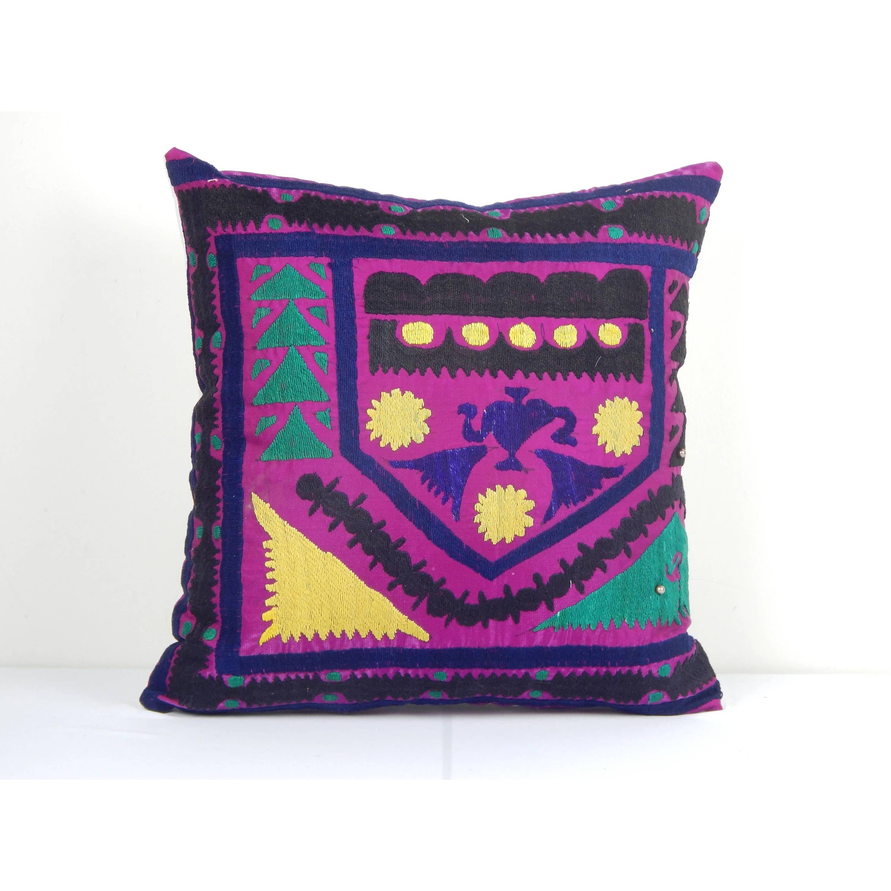 Suzani Pillow Cover | 16'' x 16''
