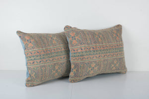 Kilim Pillow Cover Set of 2 | 18'' x 24''