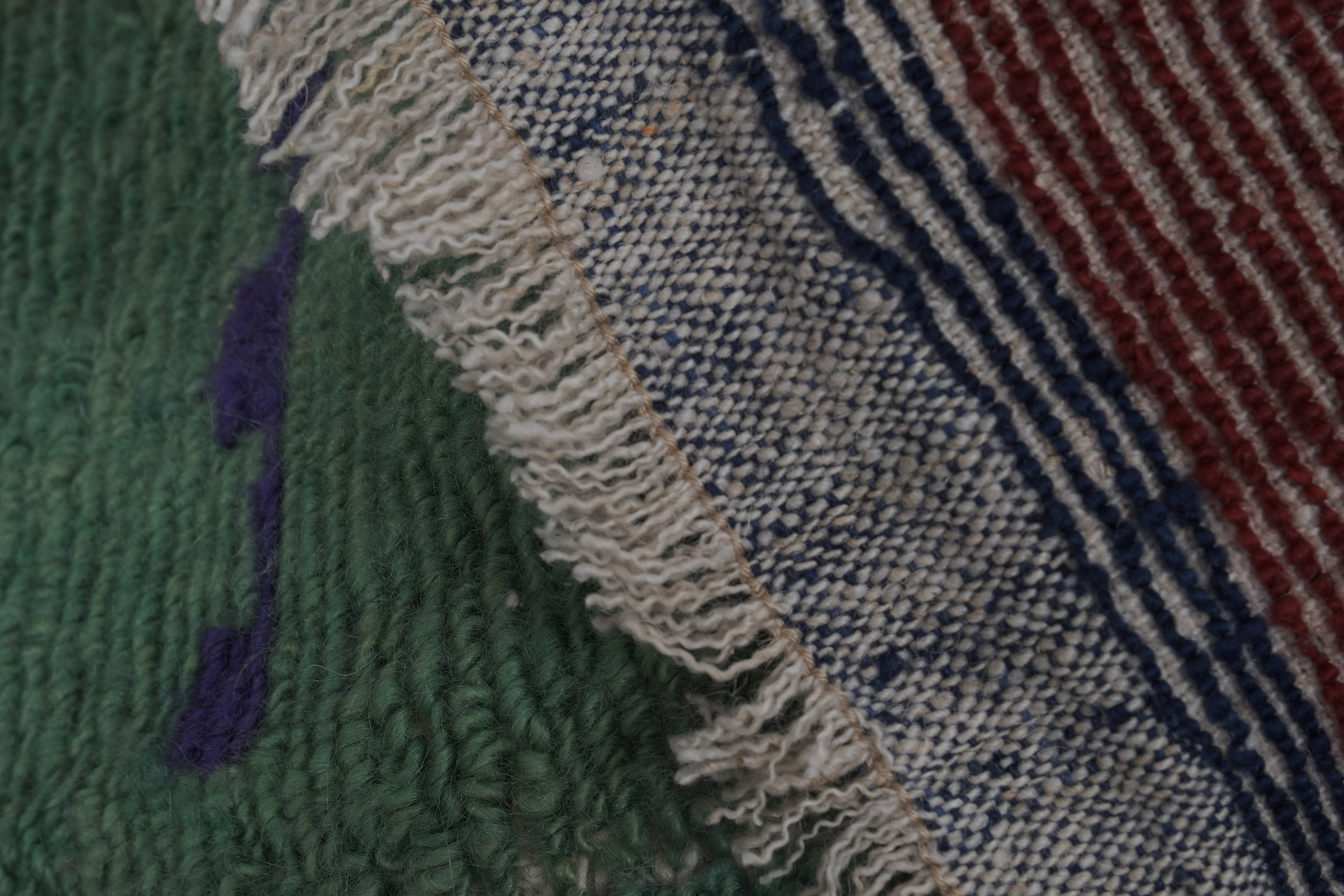 Vintage Turkish Tulu Rug 3'5'' x 5'2''