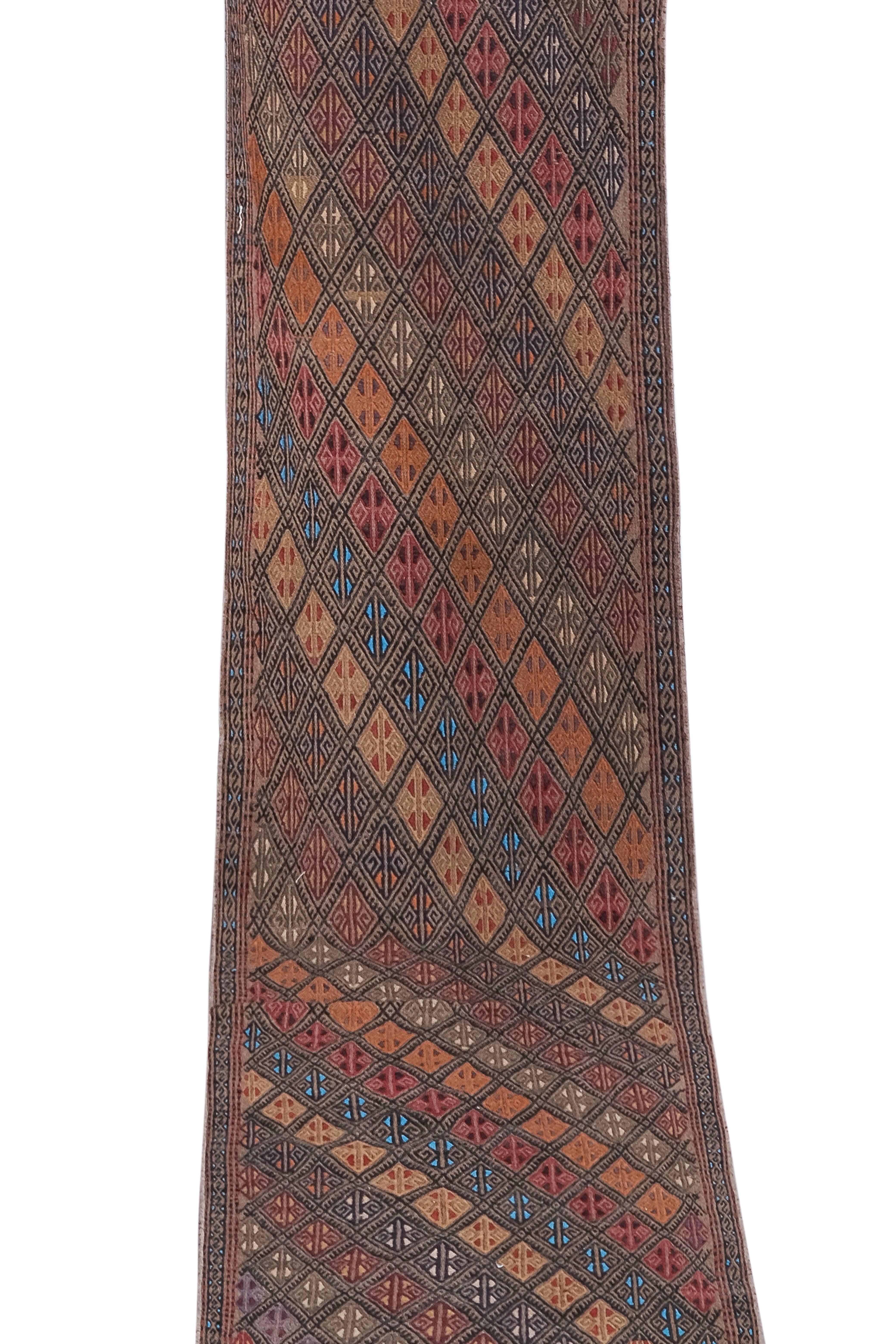 Vintage Kilim Runner 2'2'' x 14'