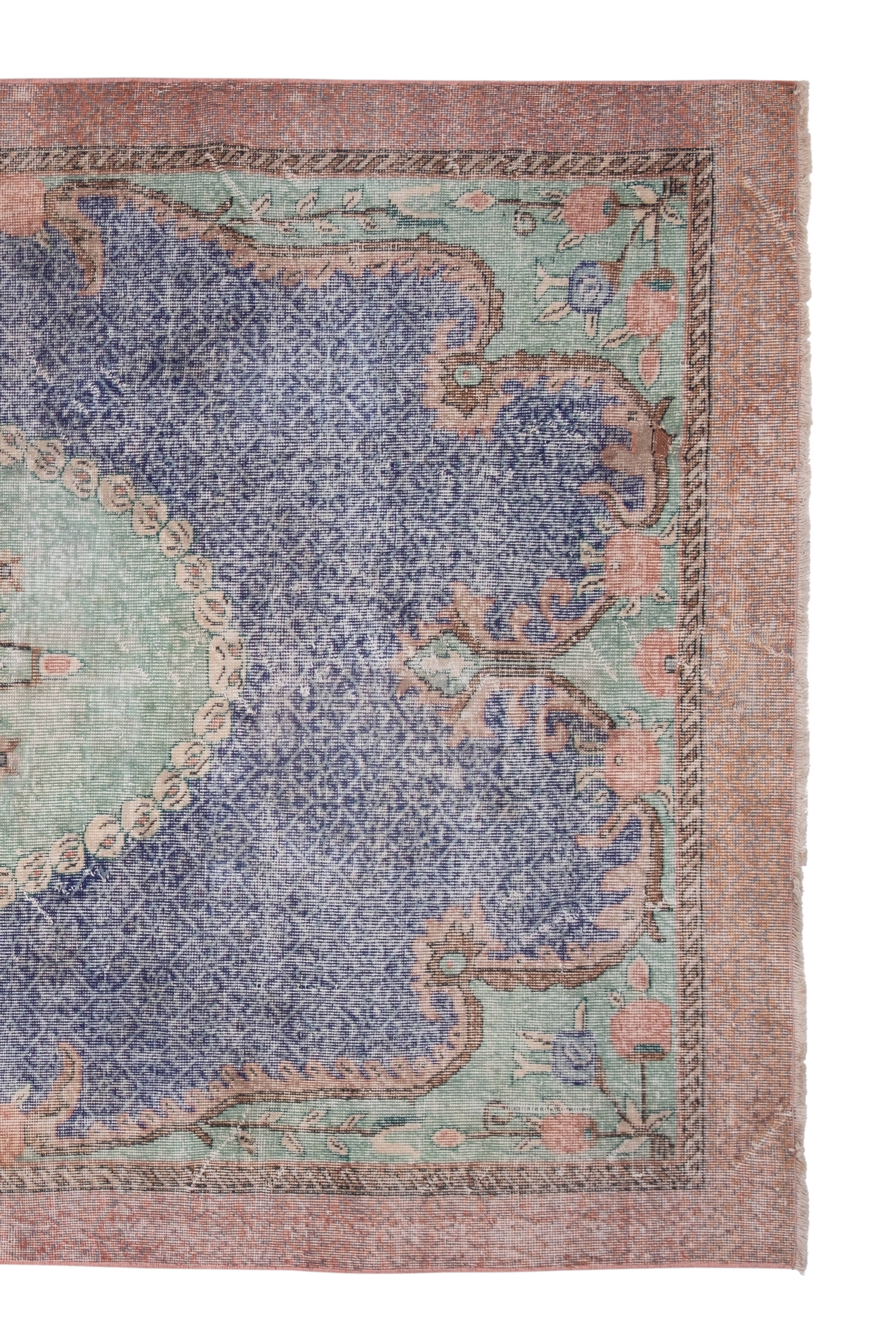 Vintage Oushak Rug 6'4'' x 10'