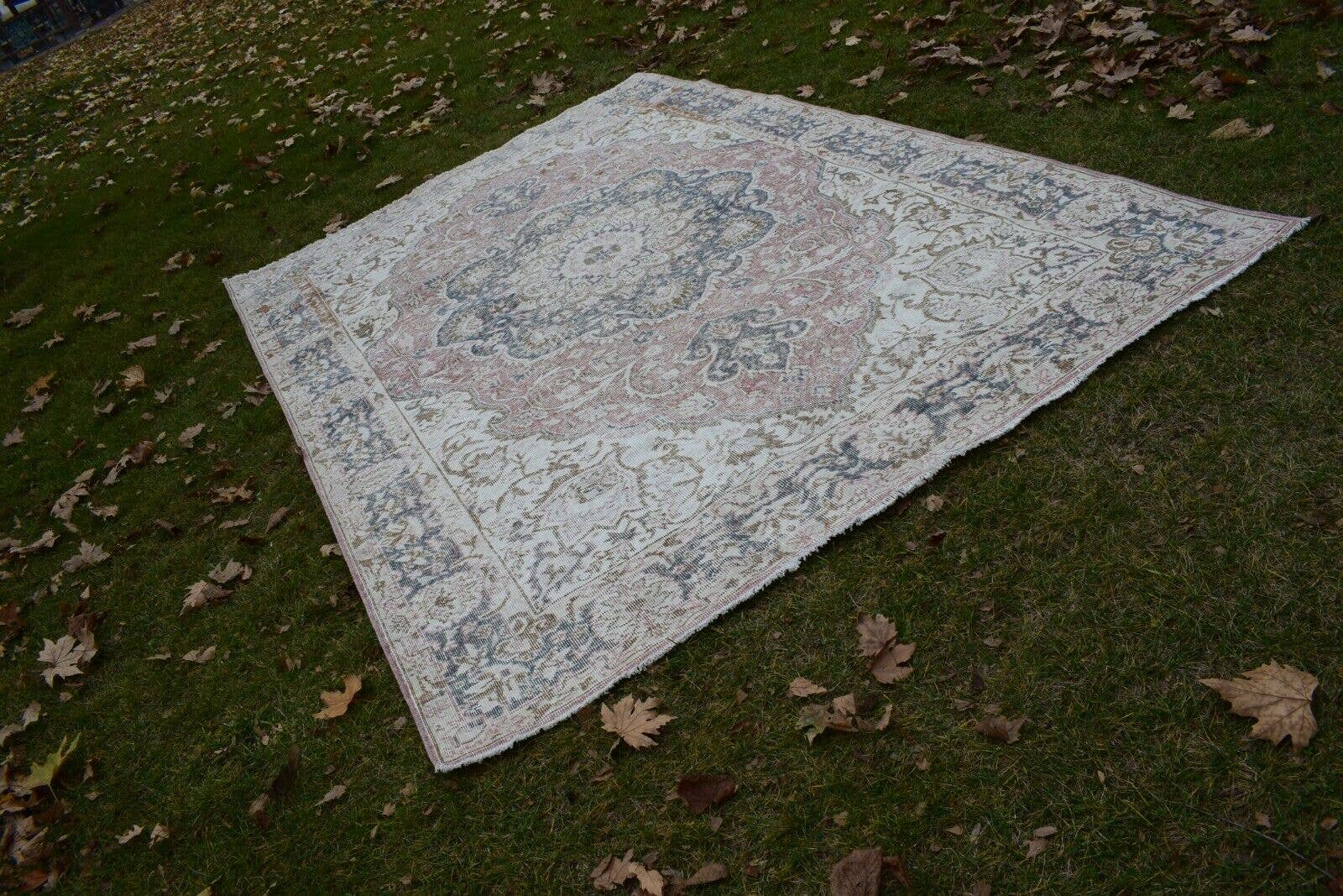 Vintage Oushak Rug 6'11'' x 10'6''