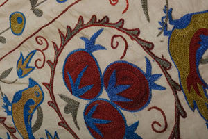 Bird Suzani Table Runner | 1'9'' x 6'2''