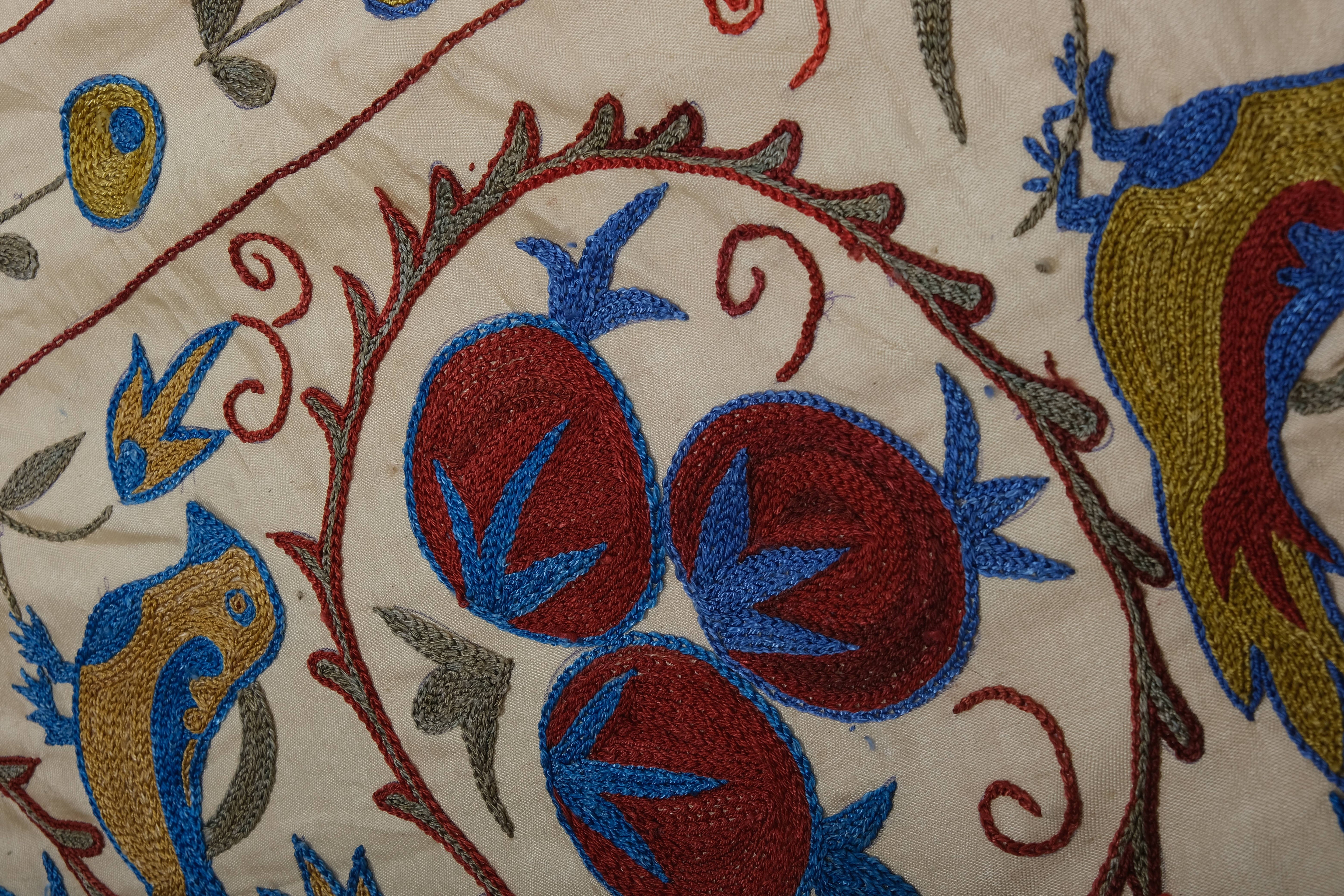 Bird Suzani Table Runner | 1'9'' x 6'2''