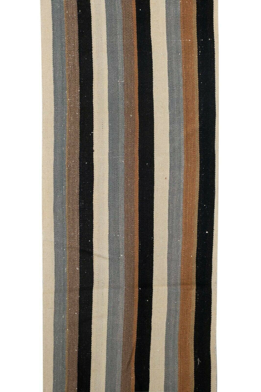 Vintage Turkish Kilim Runner 1'10'' x 25'3''