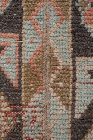 Vintage Turkish Runner Rug 1'7'' x 9'7''