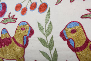 Camel Suzani Bedding Pillow Cover | 18'' x 38''