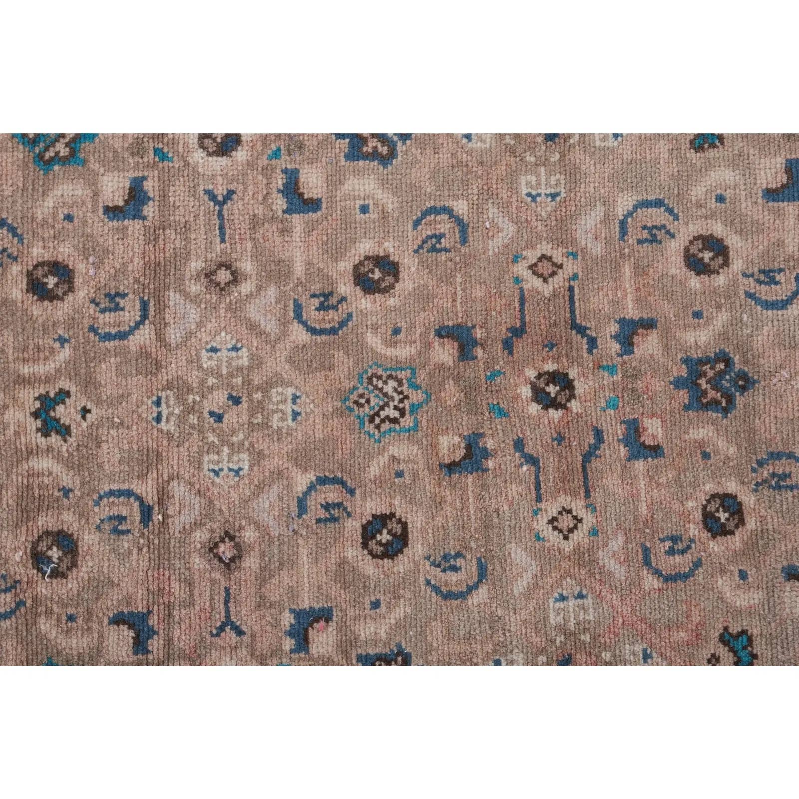 Vintage Caucasian Runner Rug 3'2'' x 13'7''