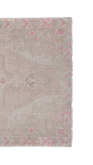 Vintage Oushak Rug 4'1'' x 7'1''