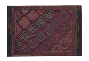 Vintage Turkish Kilim Rug 5'9'' x 8'3''