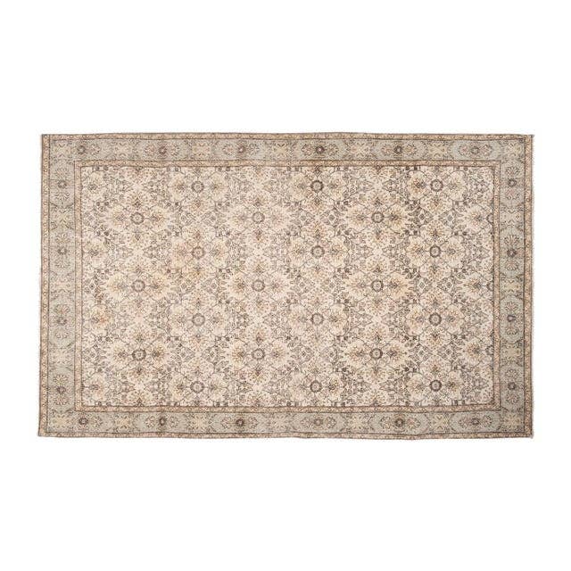 Vintage Oushak Rug 6'7'' x 10'8''
