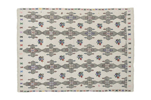 Vintage Turkish Kilim Rug 5'11'' x 7'5''
