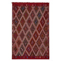 Vintage Turkish Kilim Rug 5'3'' x 8'1''