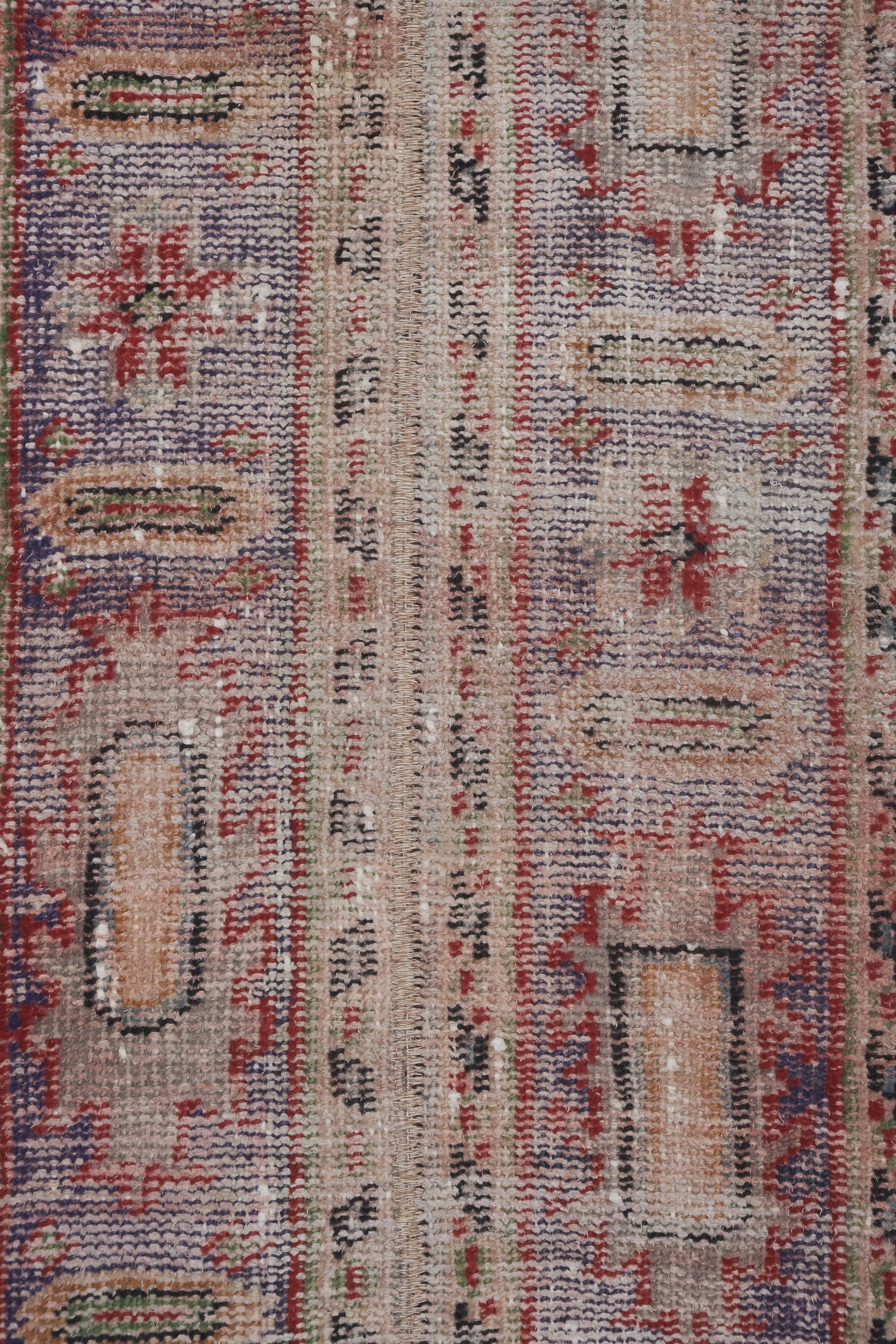 Vintage Turkish Runner Rug 1'8'' x 7'2''