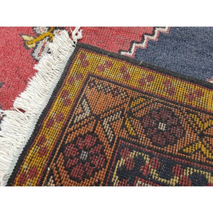 Vintage Turkish Rug 4'11'' x 9'7''