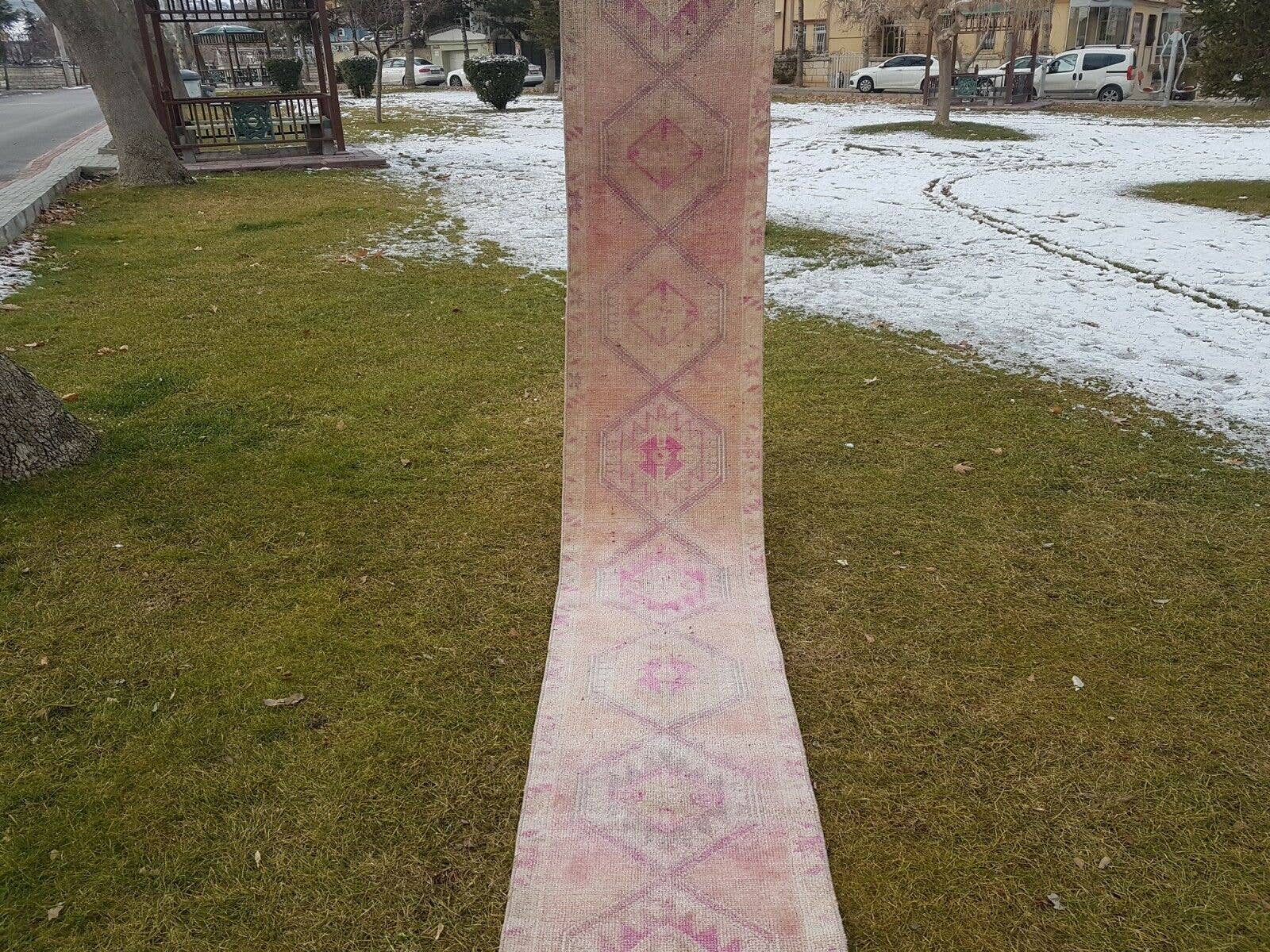 Vintage Herki Rug 2' x 13'3''