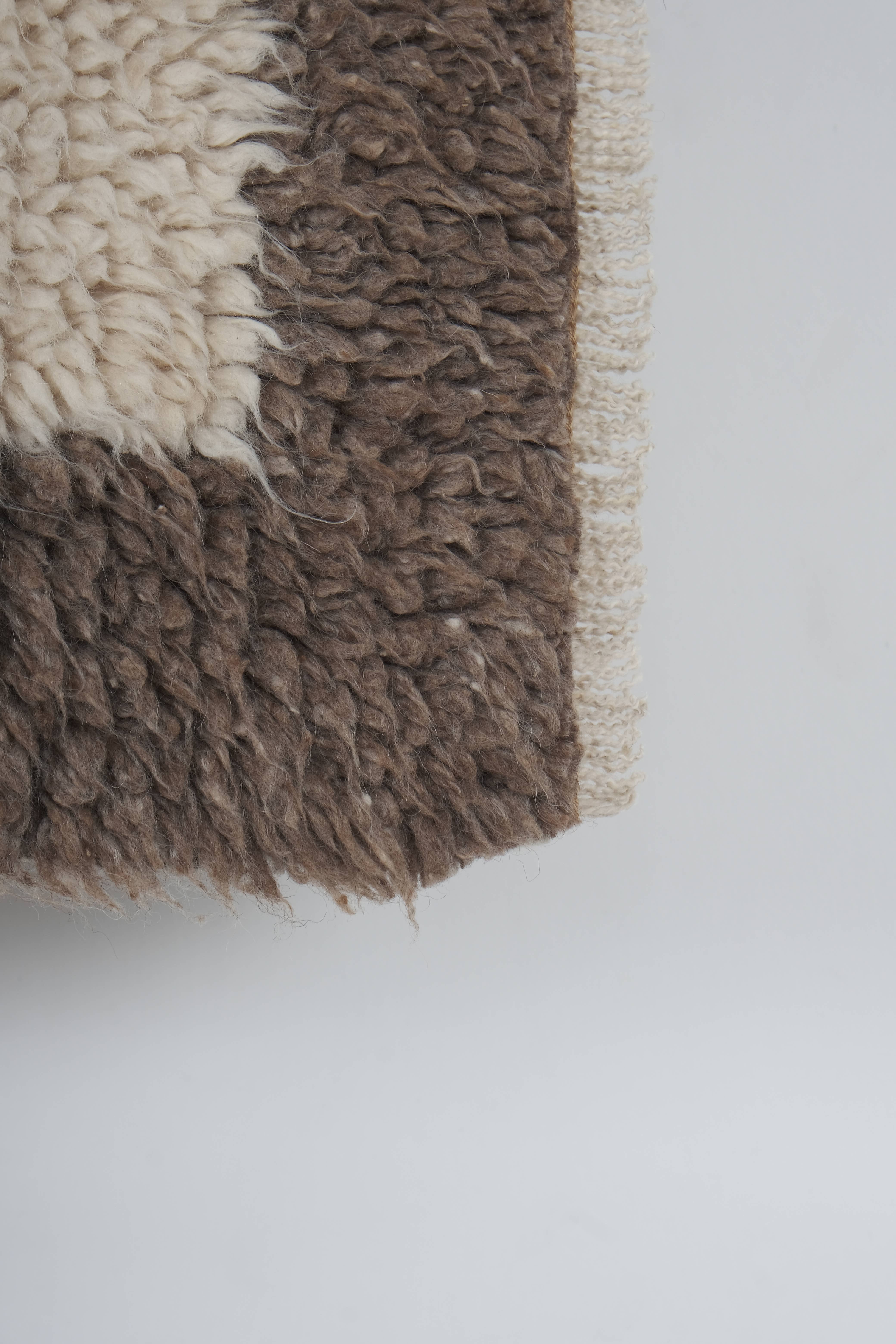 Vintage Turkish Shaggy Rug 33'' x 49''